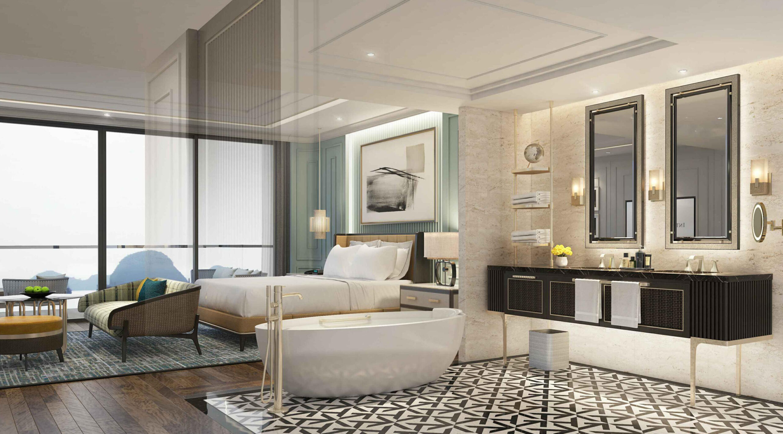 Suite interior